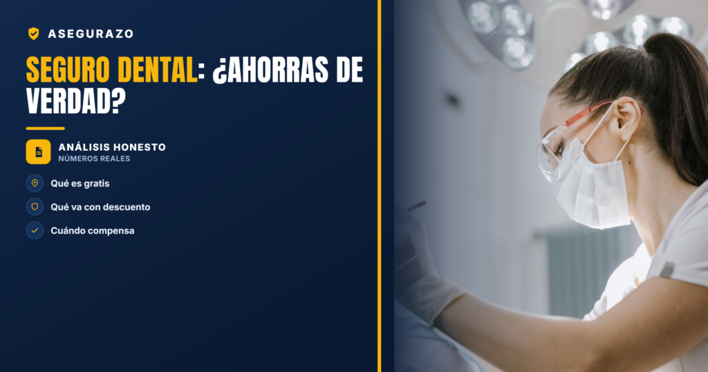 Seguro dental: ¿ahorras de verdad? | Asegurazo