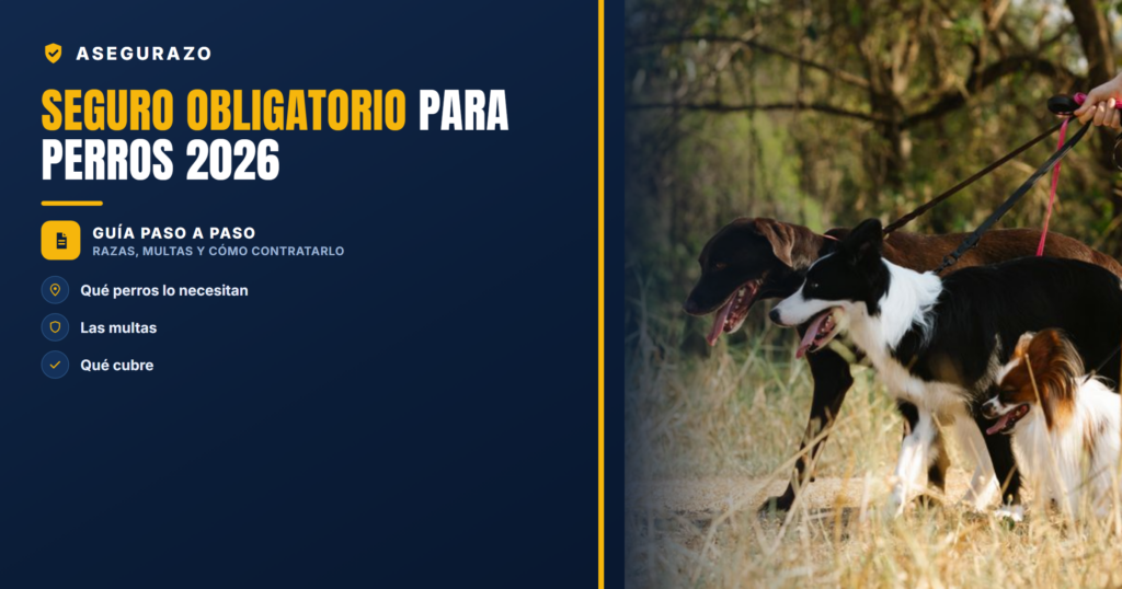 Seguro obligatorio para perros 2026 | Asegurazo