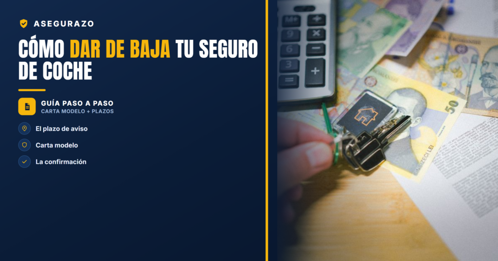 Cómo dar de baja tu seguro de coche | Asegurazo