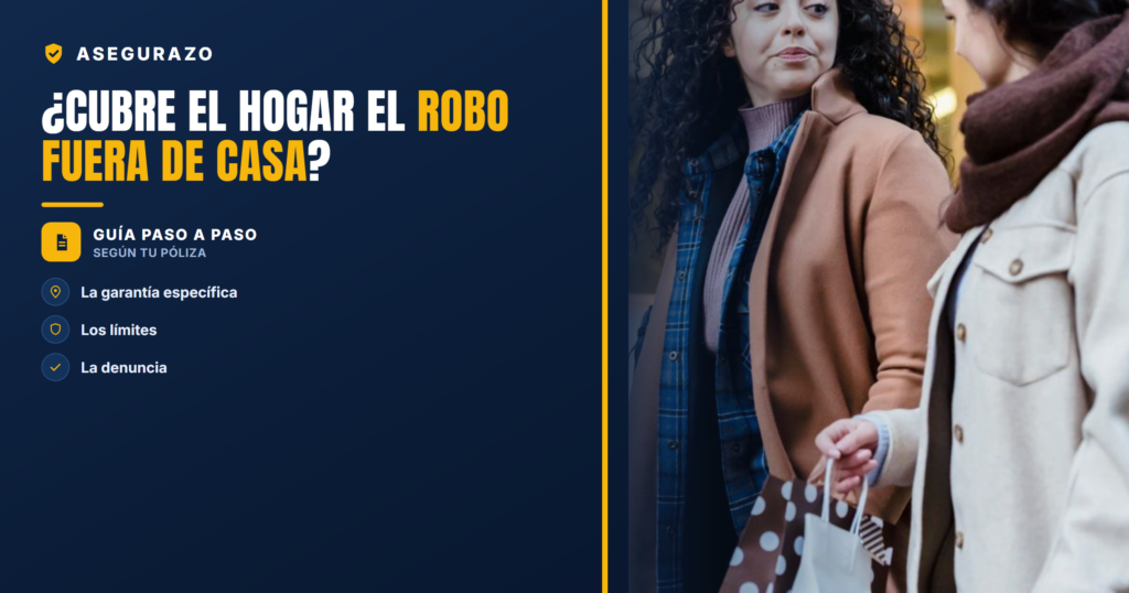 ¿Cubre el hogar el robo fuera de casa? | Asegurazo
