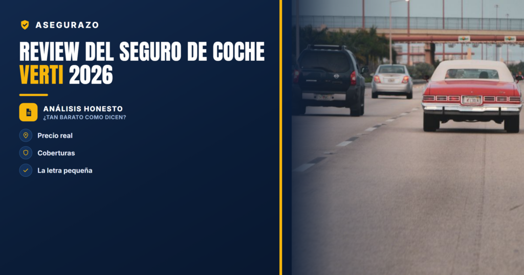 Review del seguro de coche Verti 2026 | Asegurazo