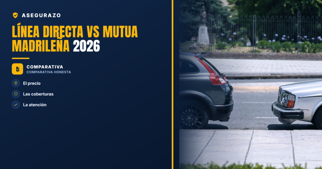 Línea Directa vs Mutua Madrileña 2026 | Asegurazo