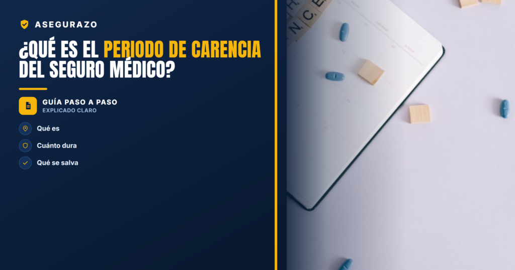 ¿Qué es el periodo de carencia del seguro médico? | Asegurazo