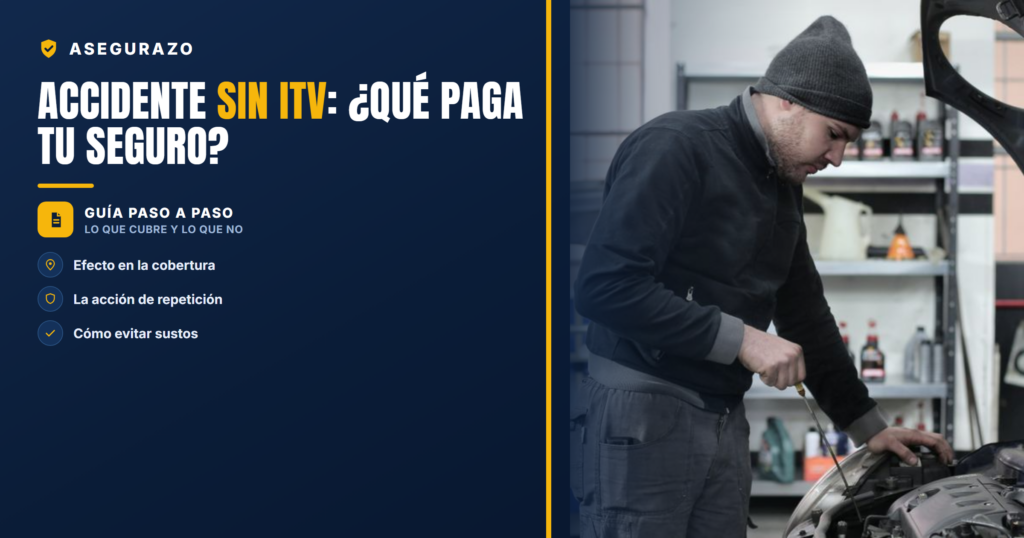 Accidente sin ITV: ¿qué paga tu seguro? | Asegurazo
