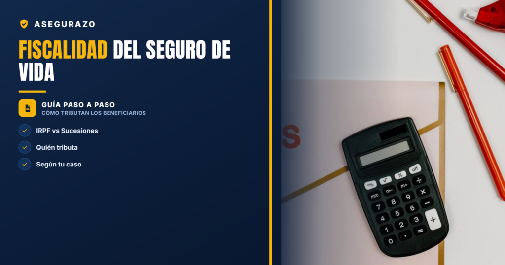 Fiscalidad del seguro de vida: cómo tributa lo que cobran los beneficiarios