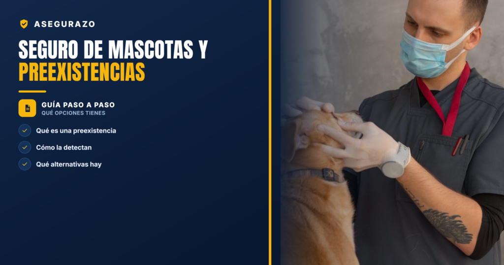 Seguro de mascotas y enfermedades preexistentes: qué cubre y qué opciones tienes