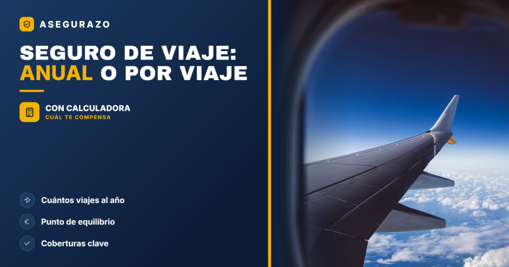SEGURO DE VIAJE: ANUAL O POR VIAJE - Asegurazo