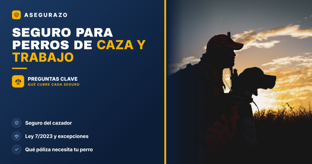 Seguro para perros de caza, pastoreo y trabajo: ¿es obligatorio? - Asegurazo