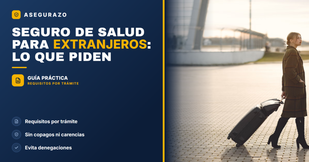 Seguro de salud para extranjeros en España: qué exige cada caso - Asegurazo