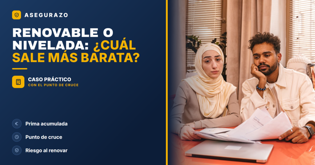 Seguro de vida renovable o prima nivelada: cuál sale más barato - Asegurazo